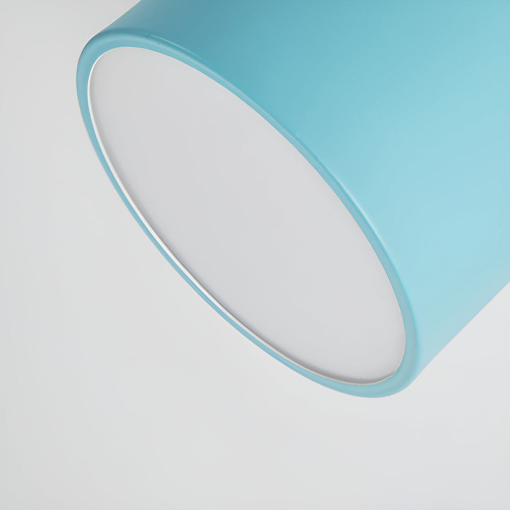 Zeitgenössische Flush Mount LED-Deckenleuchte - Sanfte Beleuchtung mit nordischem Design