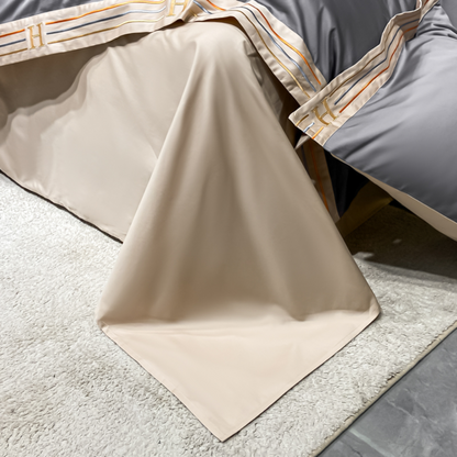 Satinelle - Satin-Bettwäsche-Set mit baumwollweichem Griff