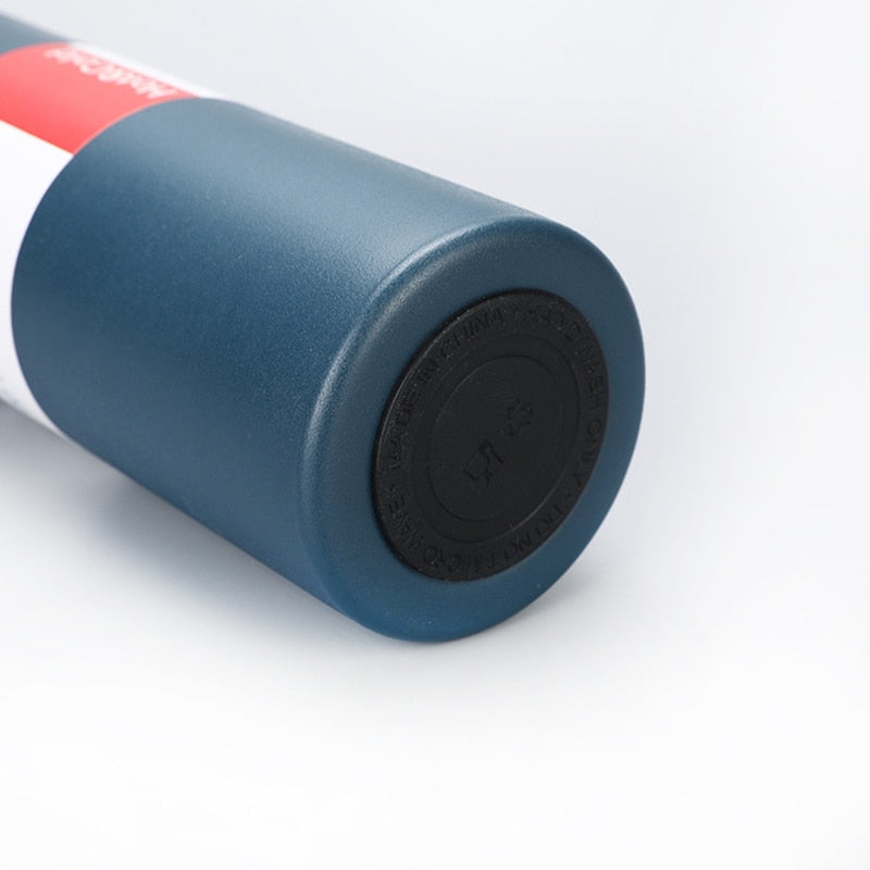 Thermowise - Isolierte Thermosflasche aus Edelstahl mit Becher