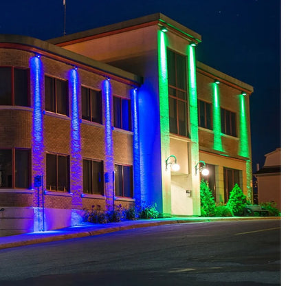 Vionix - RGB-LED-Außenstrahler mit Fernbedienung
