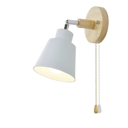 Adjustable Wall Light with Pull Chain Switch – Vintage Industrial Design 15