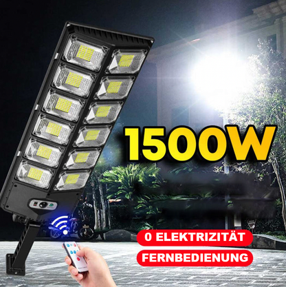 Voltora 1500W - Solarbetriebenes LED-Sicherheitslichtsystem für den Außenbereich