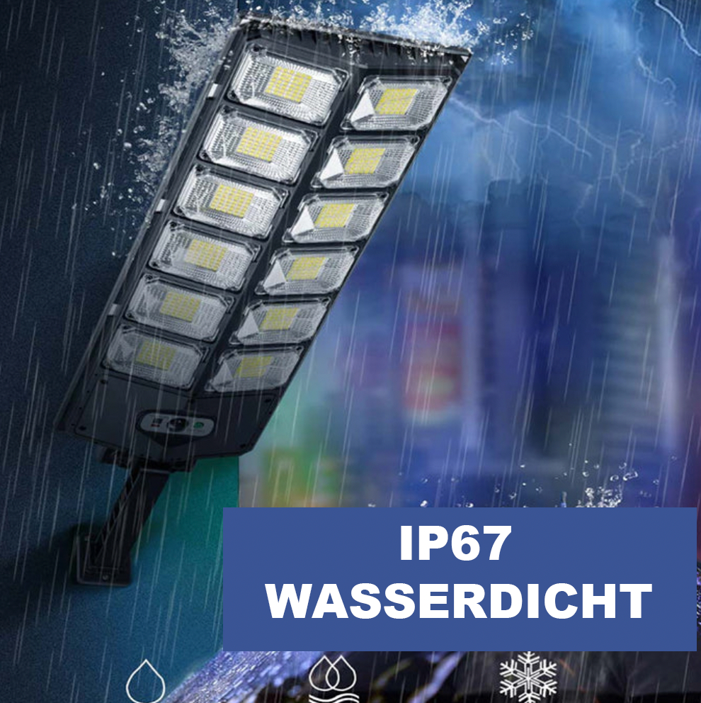 Voltora 1500W - Solarbetriebenes LED-Sicherheitslichtsystem für den Außenbereich