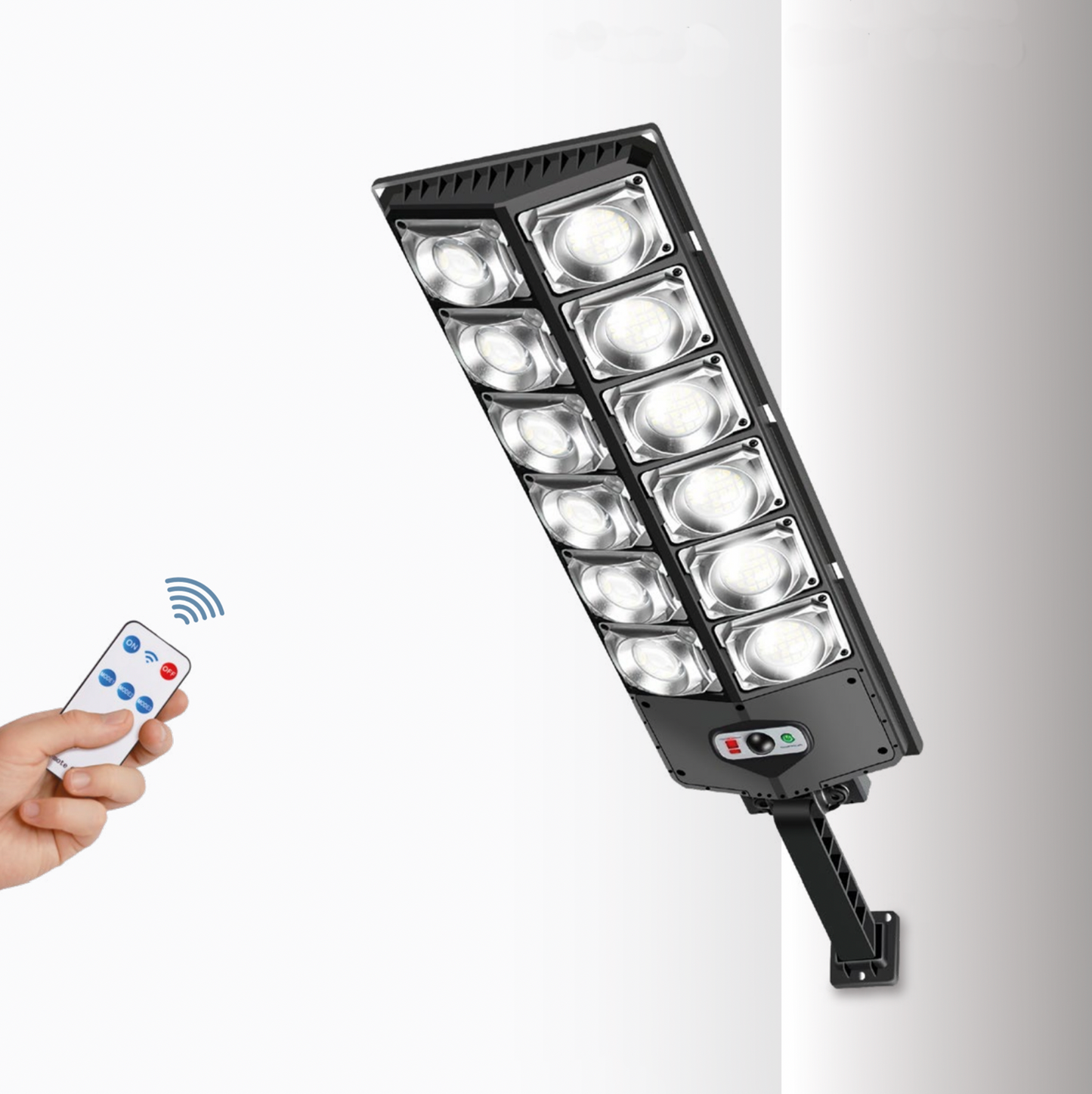 Voltora 1500W - Solarbetriebenes LED-Sicherheitslichtsystem für den Außenbereich