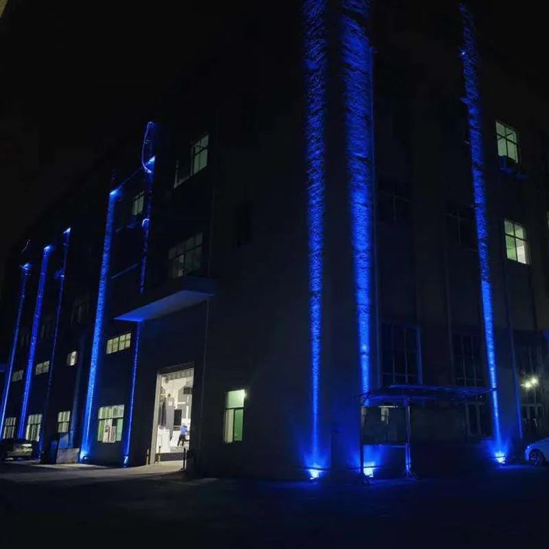 Vionix - RGB-LED-Außenstrahler mit Fernbedienung