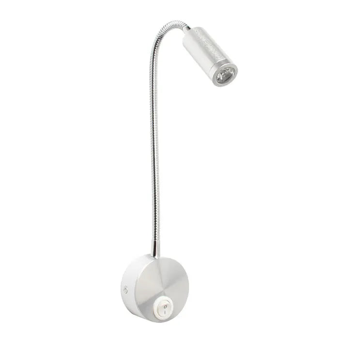 Flexible LED Wall Light with Adjustable Neck for Bed, Desk, and Wall Mounting 8