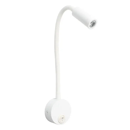 Flexible LED Wall Light with Adjustable Neck for Bed, Desk, and Wall Mounting 12