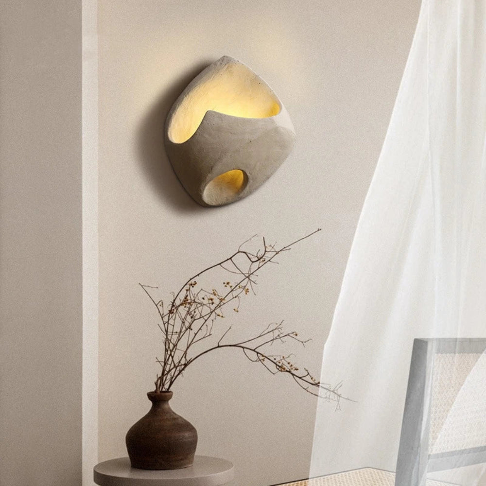 Seravumo - Wabi-Sabi inspirierte Wandleuchte