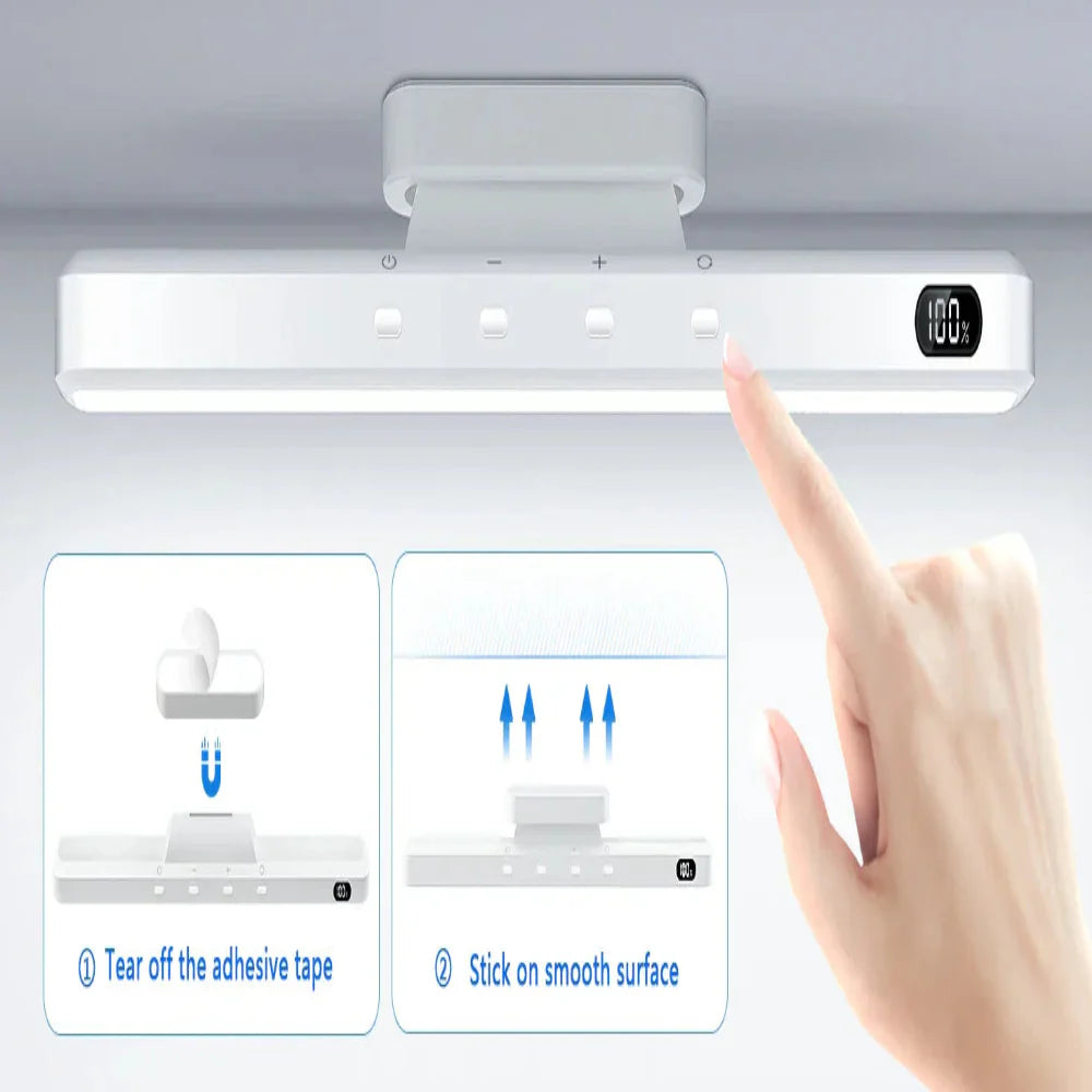 Rechargeable Dimmable LED Night Light with 3 Color Modes – Portable Touch Control Lamp 23