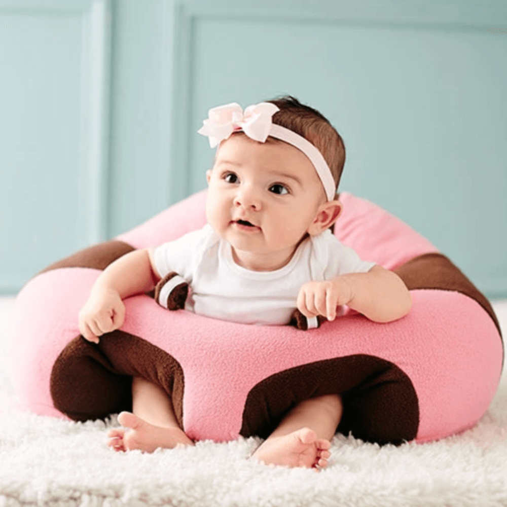 SnugSit - Plüsch-Babysofa mit 360° Unterstützung