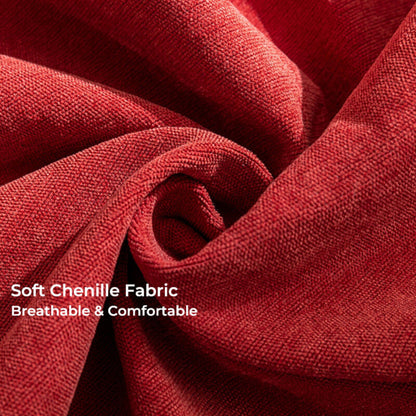 Sofavelle - Gesteppter Chenille-Sofabezug mit Anti-Rutsch-Rücken