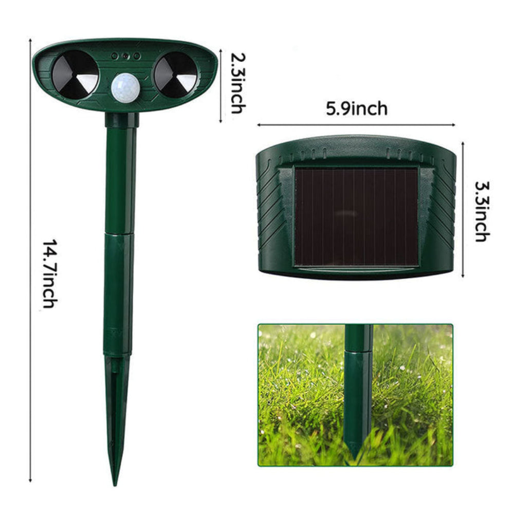 SolarGuard - Solar-Tierschreck mit Sensor