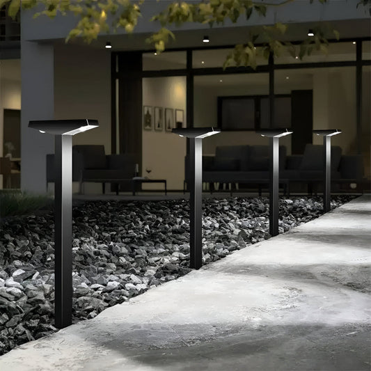 SolaraPath - Solar-Wegeleuchten für den Außenbereich mit doppeltem Lichtschein