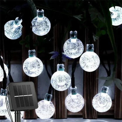 Solaria - Wasserdichte Solar-LED-Lichterkette für den Außenbereich