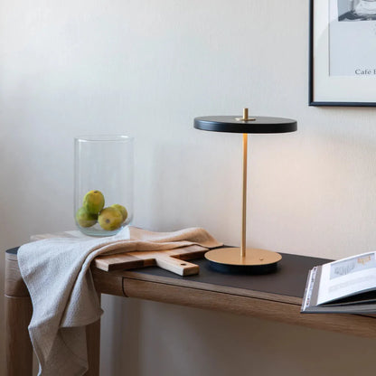 Solmira - Wireless Golden Table Lamp