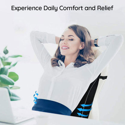 SpineEase - Ergonomisches Lendenwirbelstützkissen