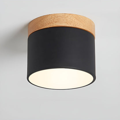 Zeitgenössische Flush Mount LED-Deckenleuchte - Sanfte Beleuchtung mit nordischem Design