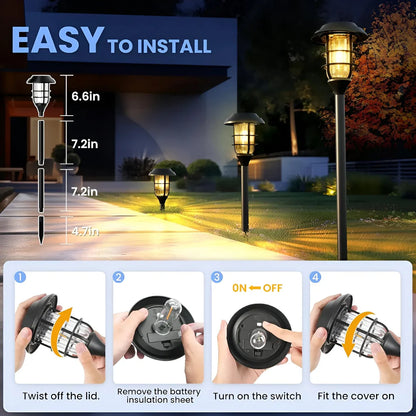 Sunflare - Solar Garden Light 6-Pack