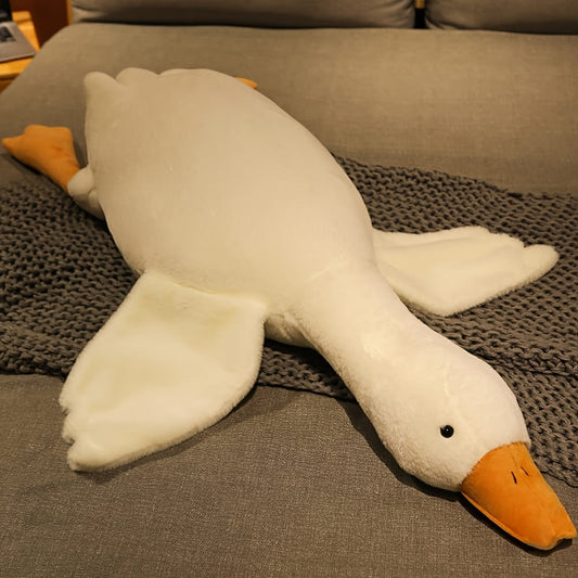SwanHug - Weiche Plüsch-Kuschel-Ente für Kinder