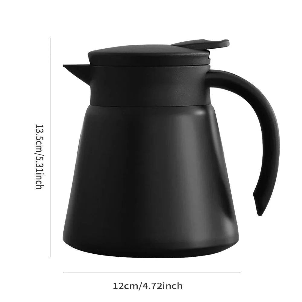 TempraPour - 600ml Thermoisolierte Karaffe für heiße und kalte Getränke