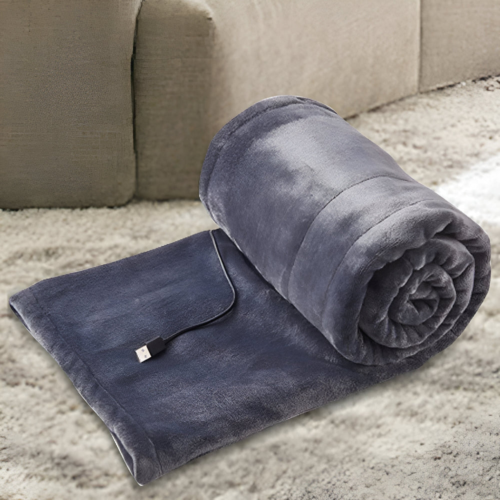ThermiLuxe - Ultra-weiche USB-Heizdecke aus Fleece