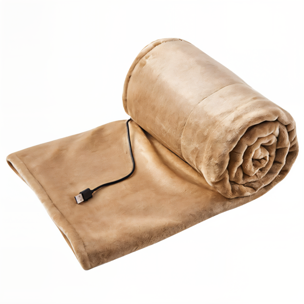 ThermiLuxe - Ultra-weiche USB-Heizdecke aus Fleece