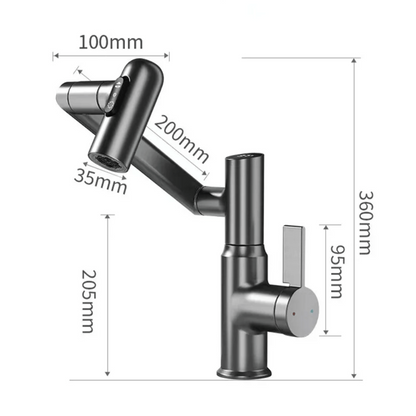 ThermoFlow - 360° Smart Faucet mit Temperaturanzeige