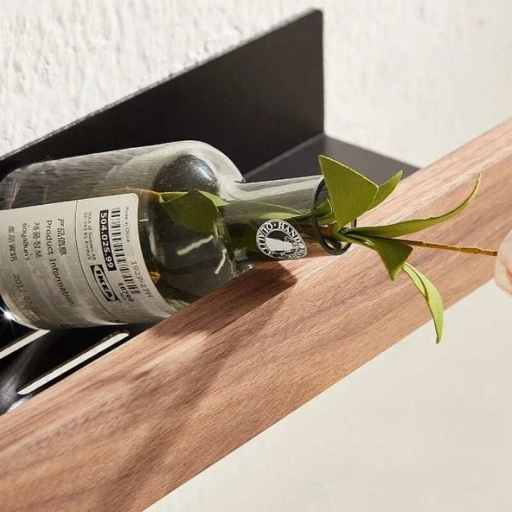 TimberTidy - Wandregal aus Holz für das Bad