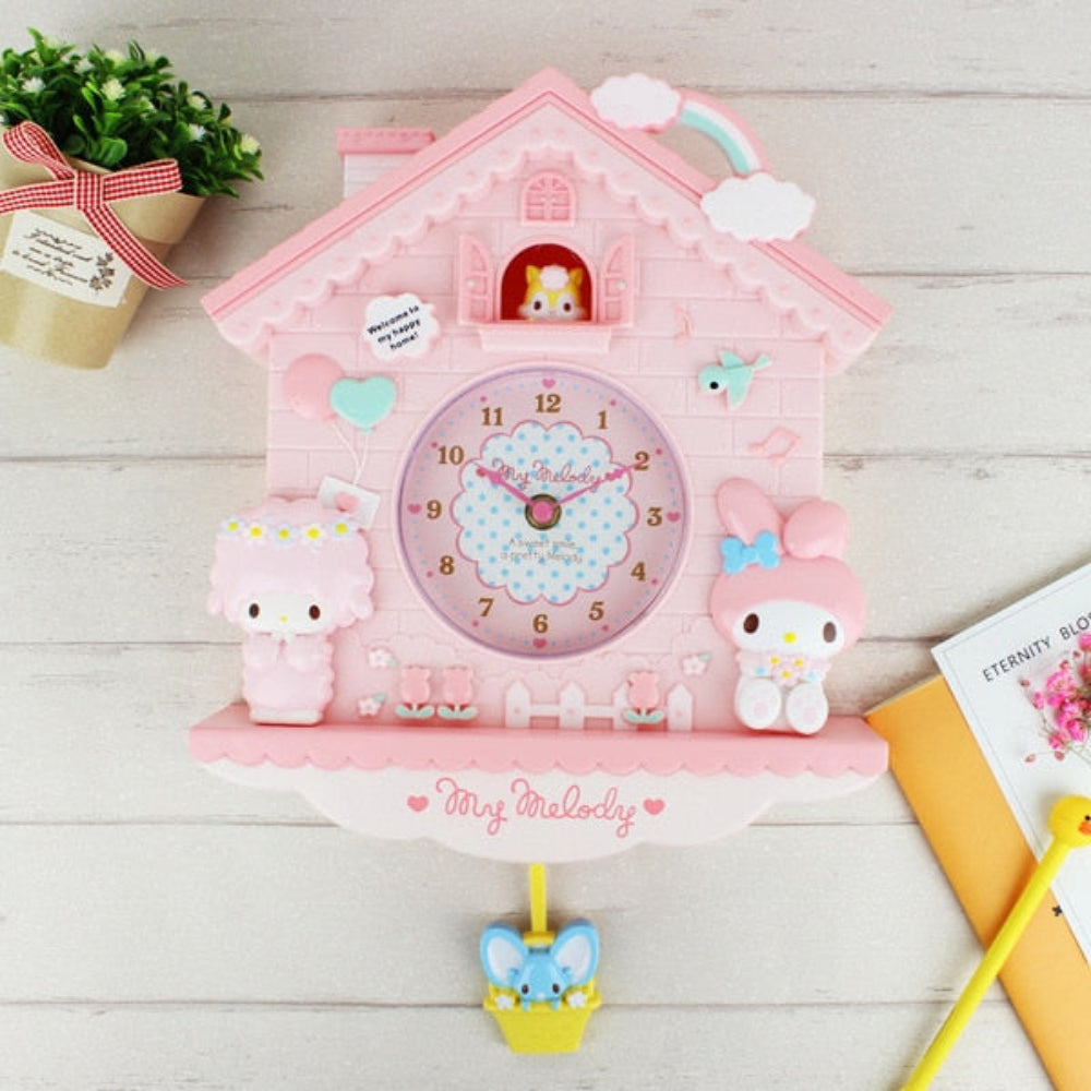Tocksy - Lustige Cartoon-Wanduhr für Kinderzimmer