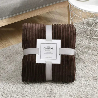 Travella - Kuschelige Flanell-Reisedecke