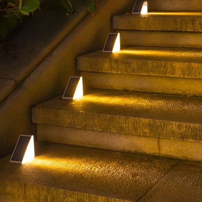 Treppenlicht - Solarbetriebene Eleganz für sicherere Treppenstufen