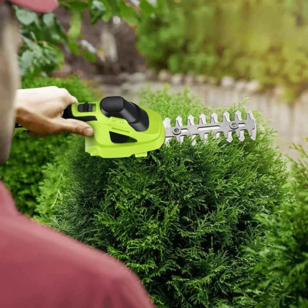 TrimSwift - Schnurloser 2-in-1-Gartentrimmer