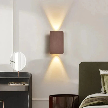 TwinRay - Moderne 6W LED-Wandleuchte mit Doppelstrahl