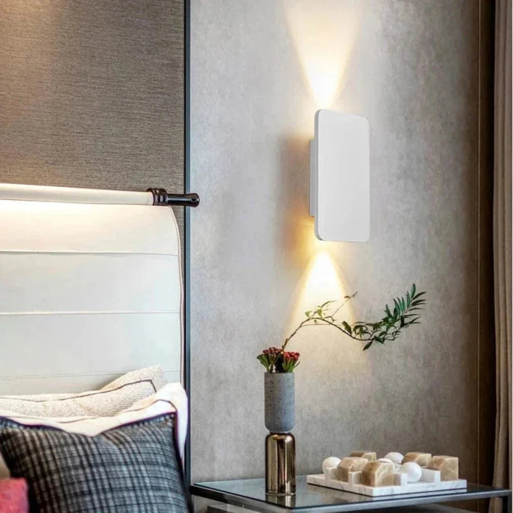 TwinRay - Moderne 6W LED-Wandleuchte mit Doppelstrahl