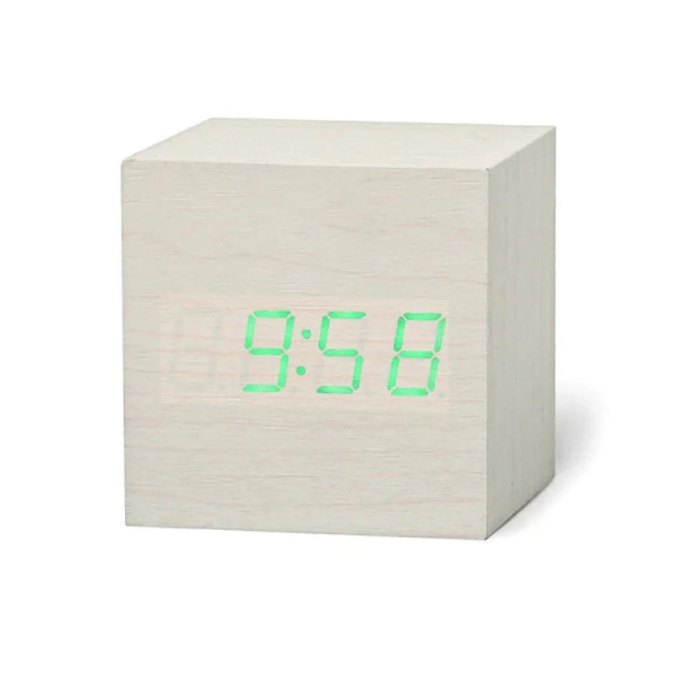 Compact Mini LED Digital Alarm Clock with Adjustable Brightness and Night Mode 6