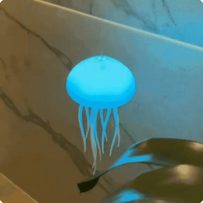 Modern Jellyfish-Inspired Table Lamp with Soft Ambient Light – Adjustable LED Design 5