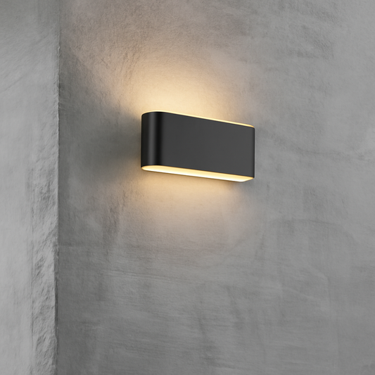 Up and Down LED-Wandleuchte - Außenwandleuchte aus Aluminium