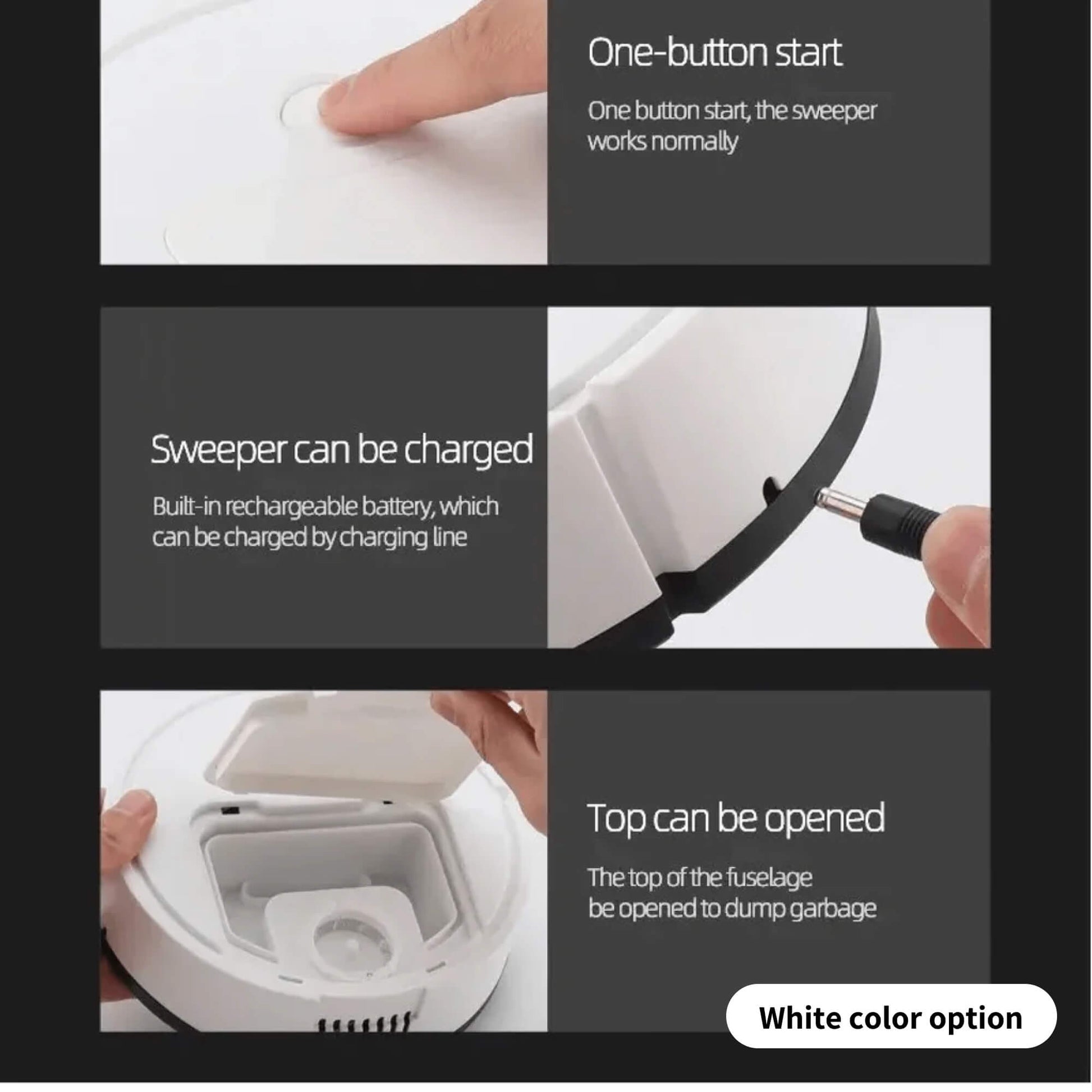 Intelligent 2-in-1 Vacuum and Mop Robot with Smart Navigation and App Control 11