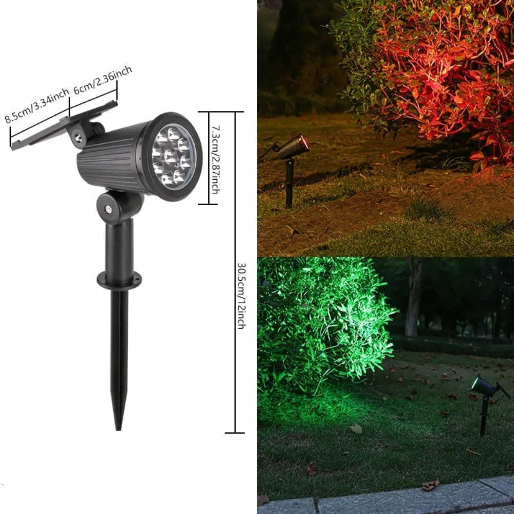 Verdalight - Verstellbarer Solar-LED-Gartenstrahler