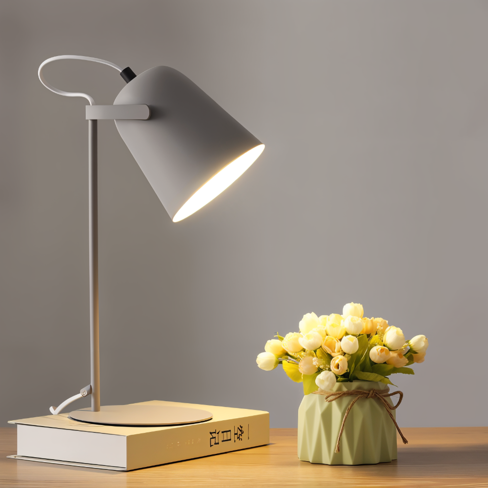 Modern Rotating Table Lamp with Adjustable Shade – Eye-Friendly Lighting Solution for Reading and Studying 6
