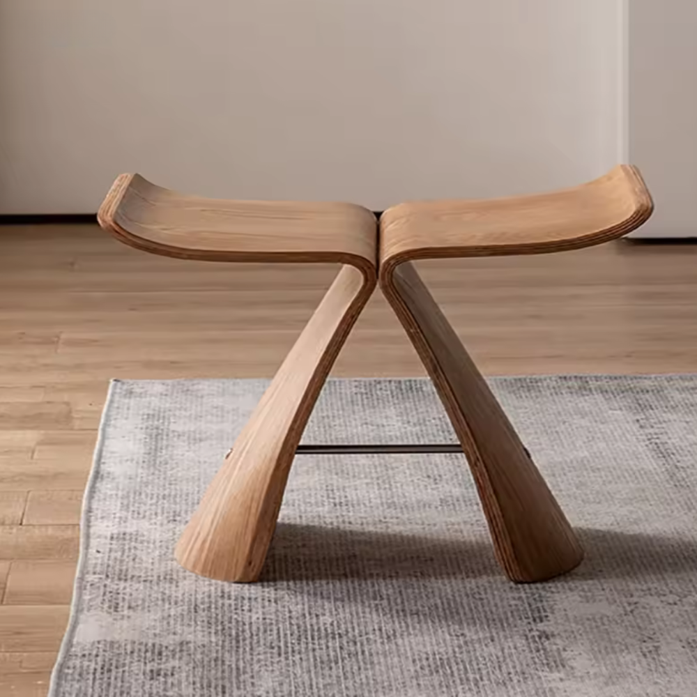 Vintage Butterfly Beistelltisch - Skulpturale Eleganz für moderne Innenräume