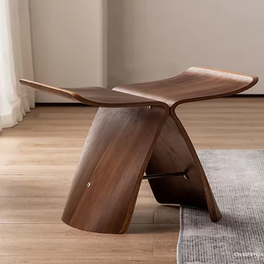 Vintage Butterfly Beistelltisch - Skulpturale Eleganz für moderne Innenräume