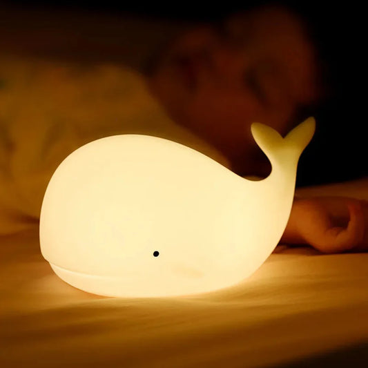 WhaleGlow - Nachtlicht für Kinder mit Walmotiven