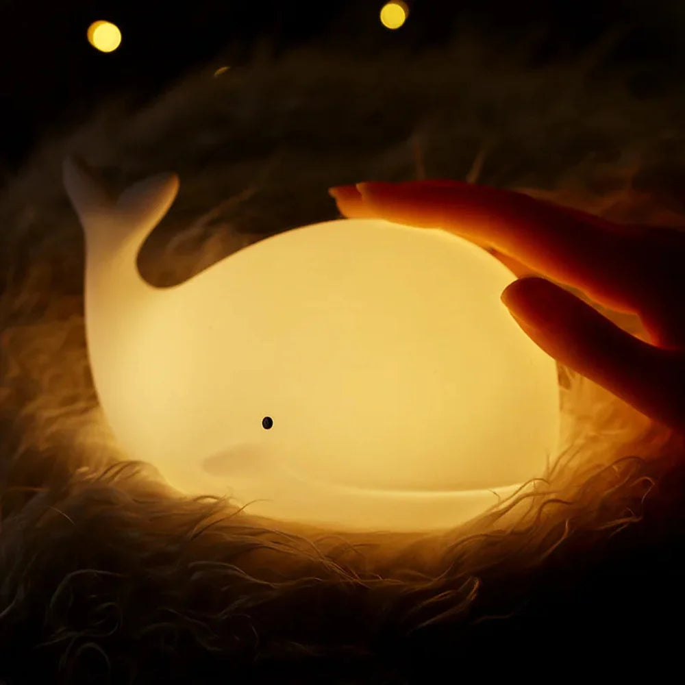 WhaleGlow - Nachtlicht für Kinder mit Walmotiven