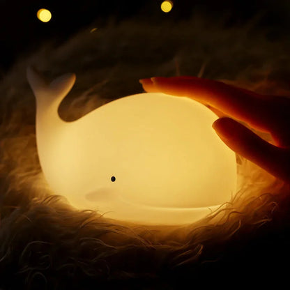 WhaleGlow - Nachtlicht für Kinder mit Walmotiven