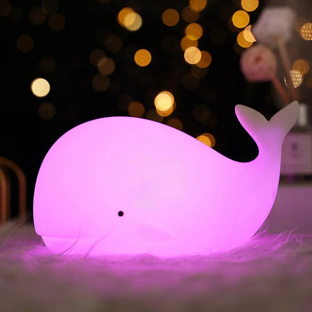 WhaleGlow - Nachtlicht für Kinder mit Walmotiven
