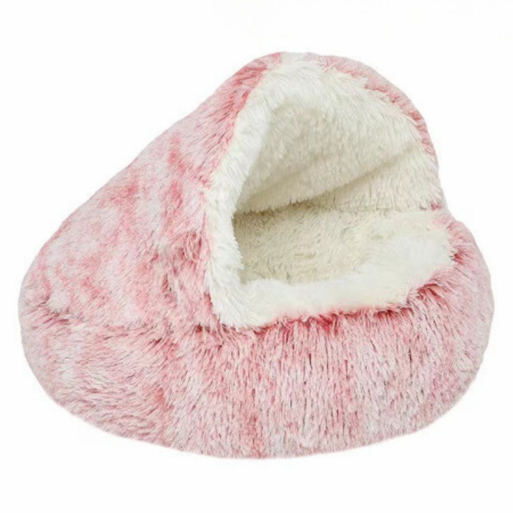 WhiskerNook - 2in1 Convertible Katzenhöhle & Lounge Bett