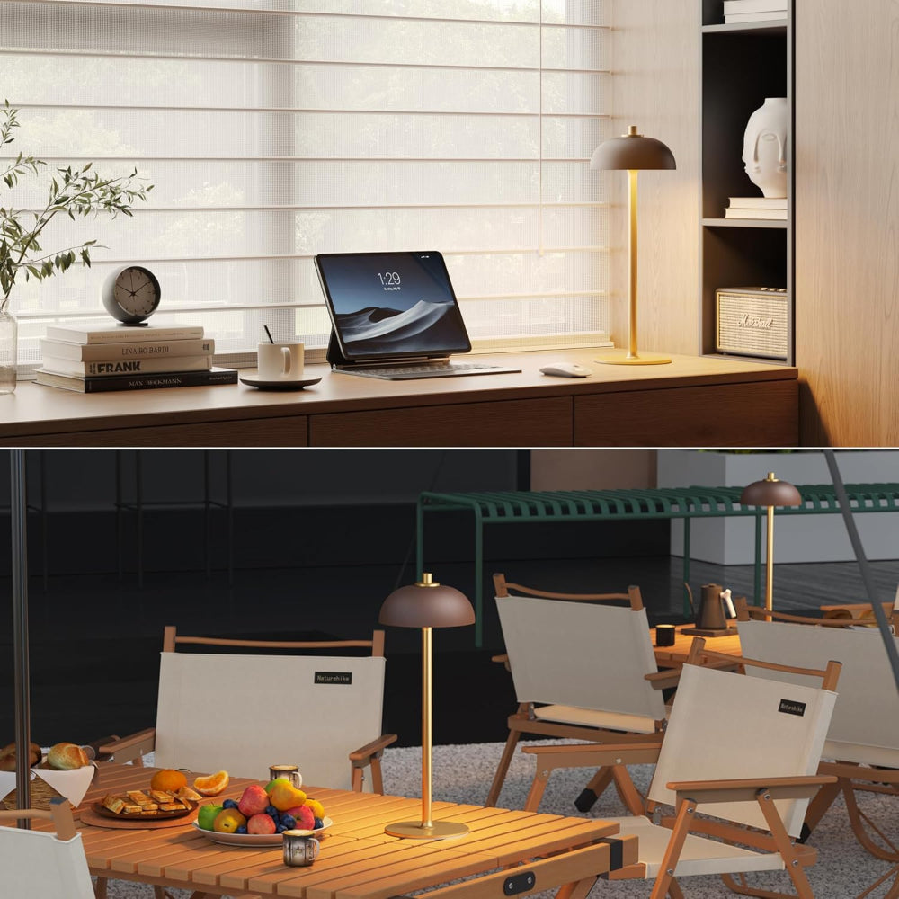 Wiederaufladbare kabellose Luxe-Tischlampe - Touch Control & einstellbare Helligkeit