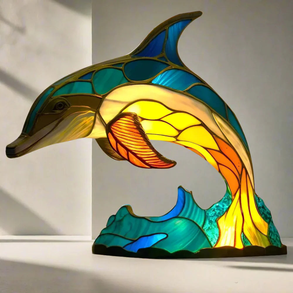 Wildcraft - Tier Art Tischlampe