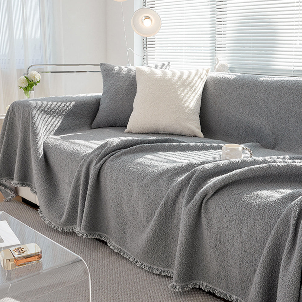 Wintherra - Reversible Wintersofabezug mit gesteppter Wärme